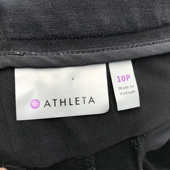 Athleta Black Straight Leg Trousers - Picture 5 of 6